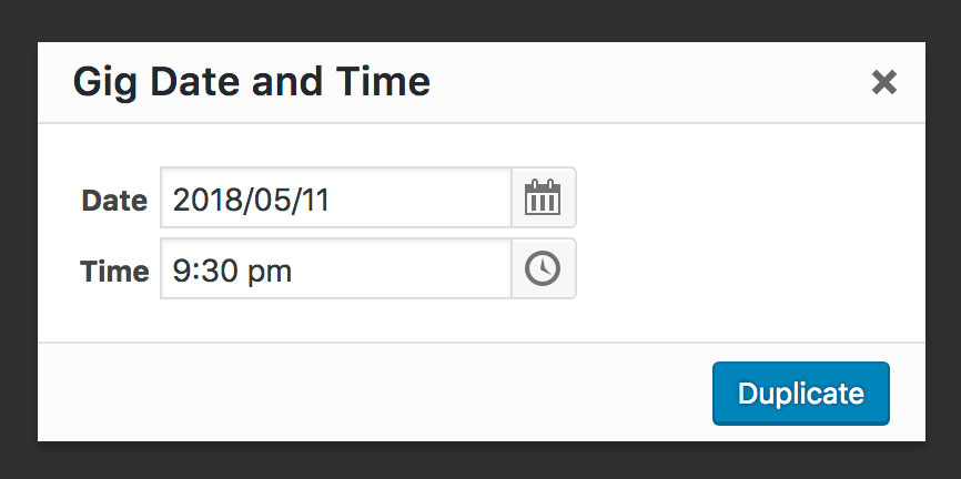 duplicate-gig-time-date