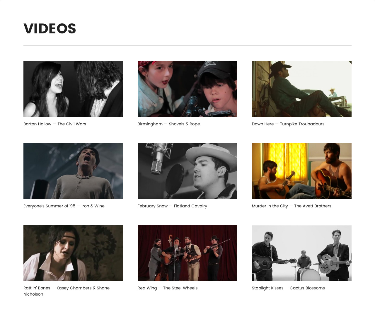 Video Library