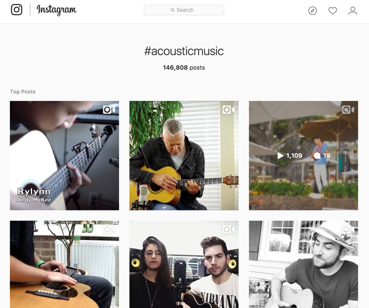 Promote your music on Instagram